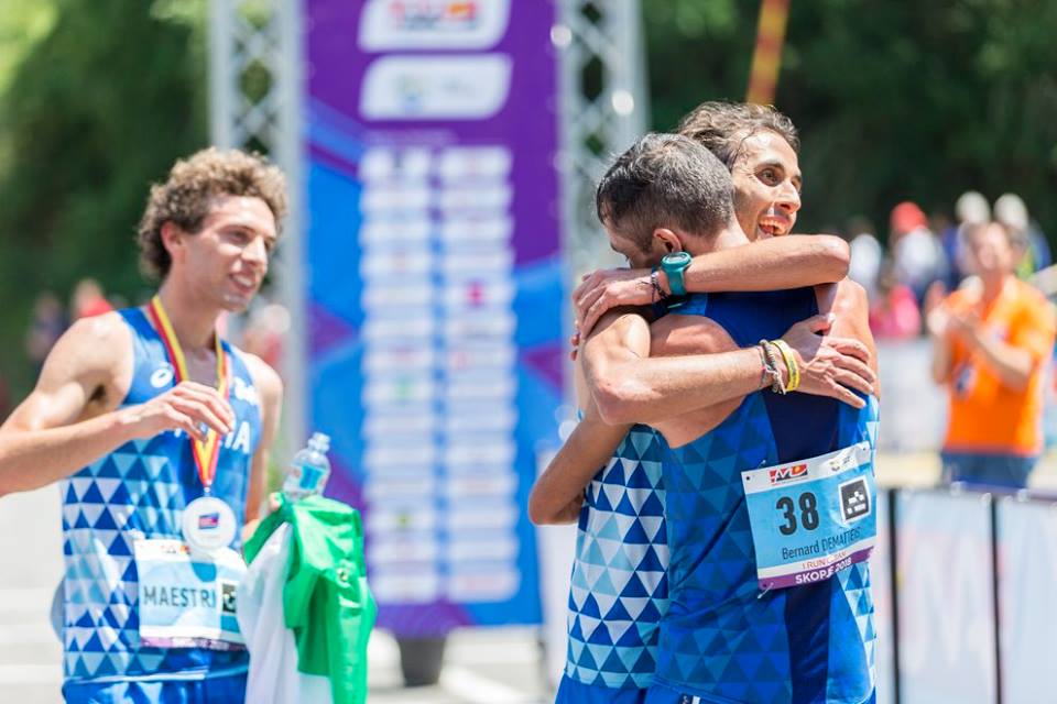 bernard dematteis, martin dematteis, cesare maestri, skopje, finale, campionati europei di corsa in montagna, edizione 2018