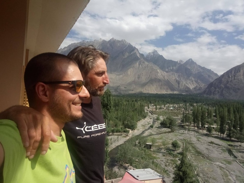 Francesco e Cala a Skardu