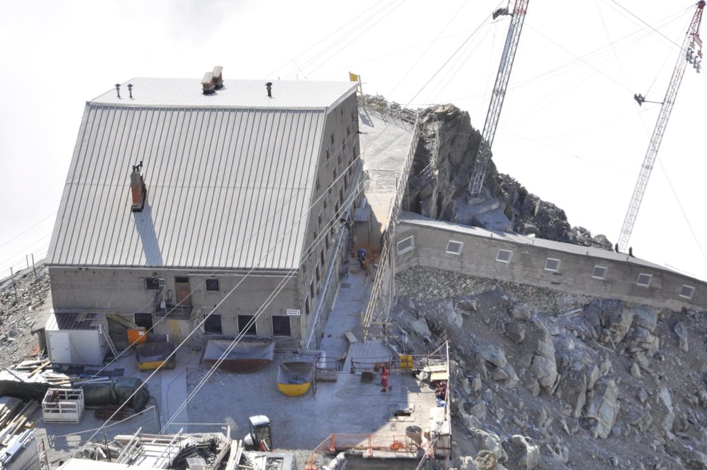 monte bianco, rifugio torino