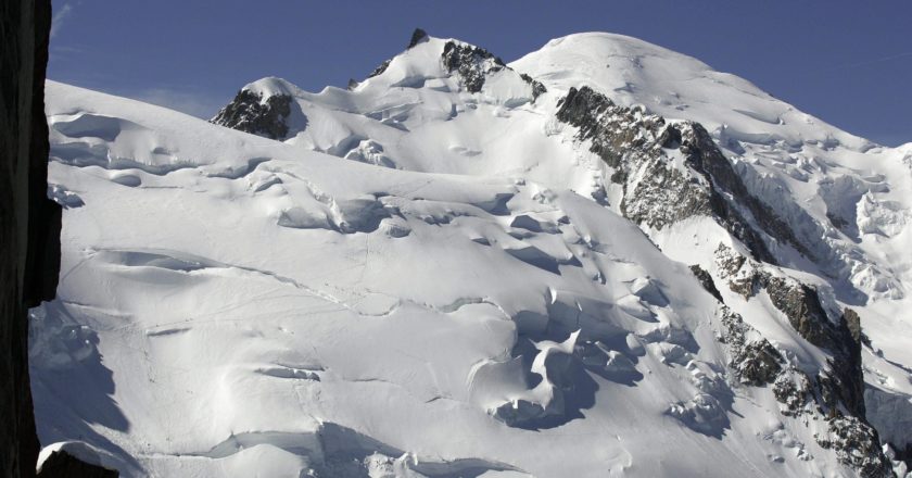 Il Monte Bianco dal versante francese