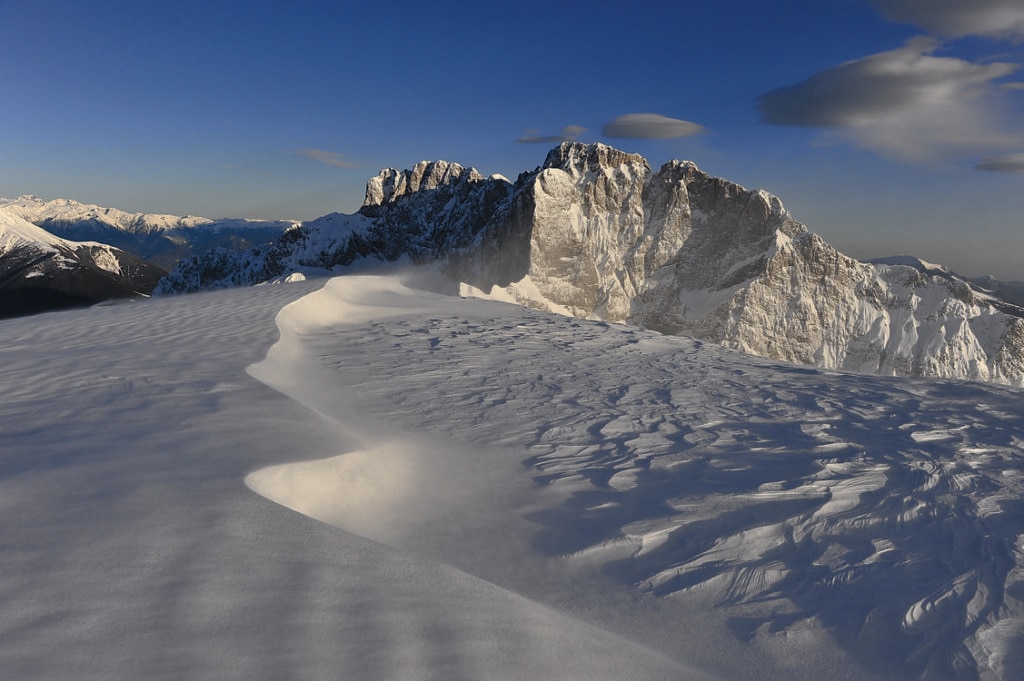 Spigolo Nord Ovest della Presolana  (foto @ Mauro Lanfranchi)