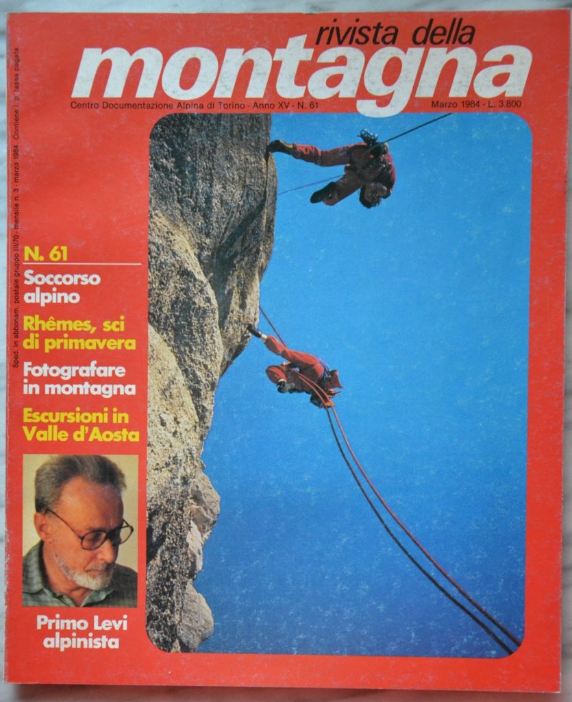 La copertina della Rivista della Montagna
