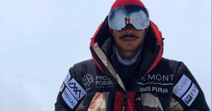 Nirmal Purja in vetta al Broad Peak
