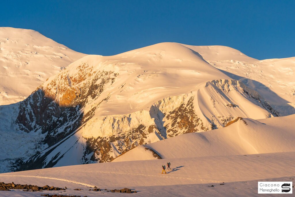 Tramonto su Campo 1 - Pik Lenin