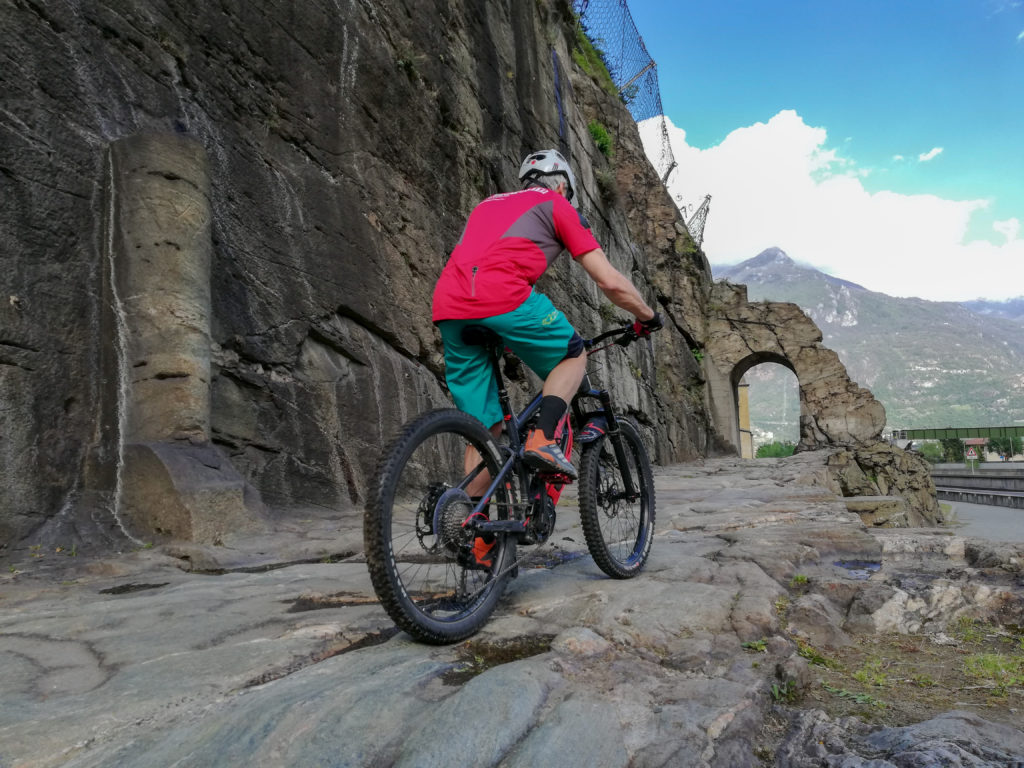 Bike in valle d'Aosta