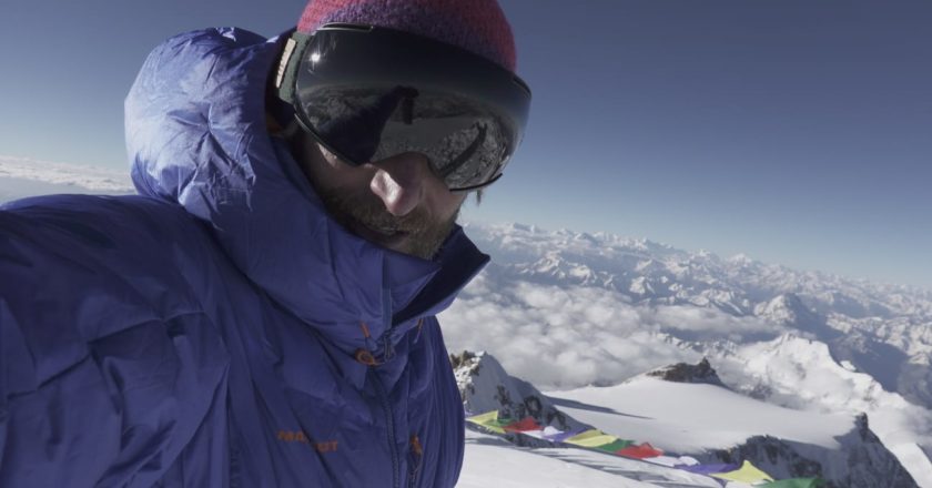 Selfie in vetta al Nanga Parbat. Foto archivio Cala Cimenti