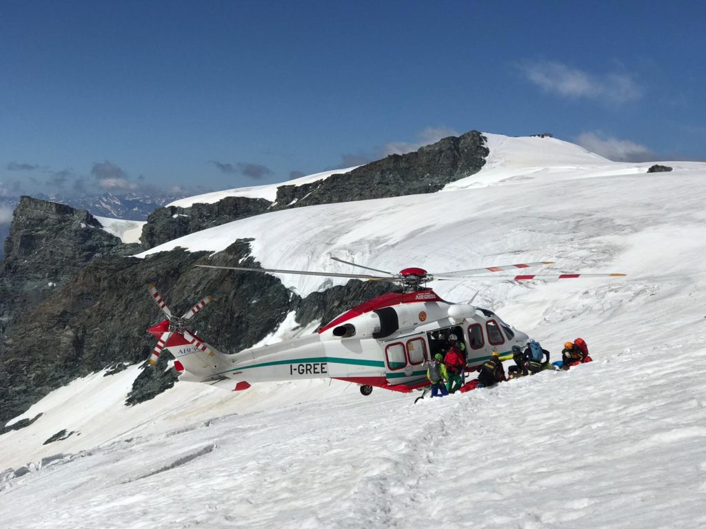 (foto @ Soccorso Alpino valdostano)