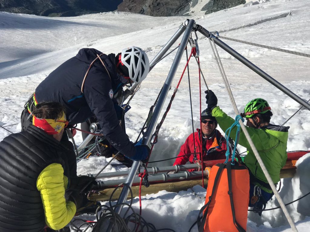 (foto @ Soccorso Alpino valdostano)