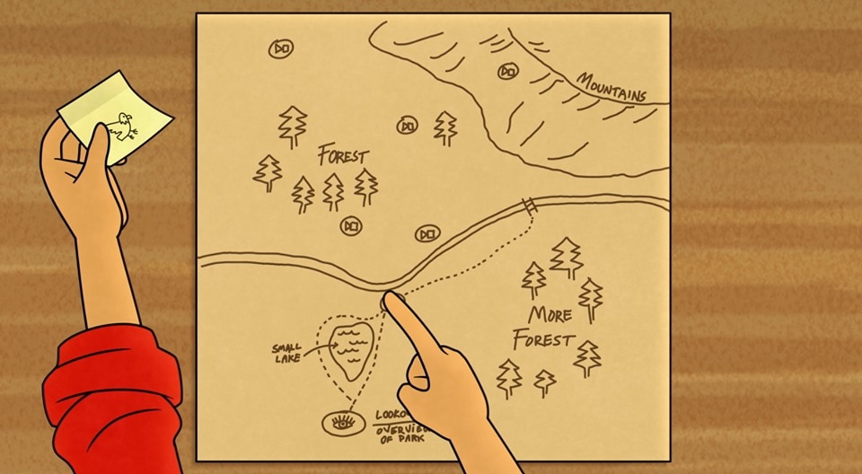 Tra le tante attività da scoprire insieme a Molly compare anche il saper leggere una mappa - Foto FB @Molly of Denali