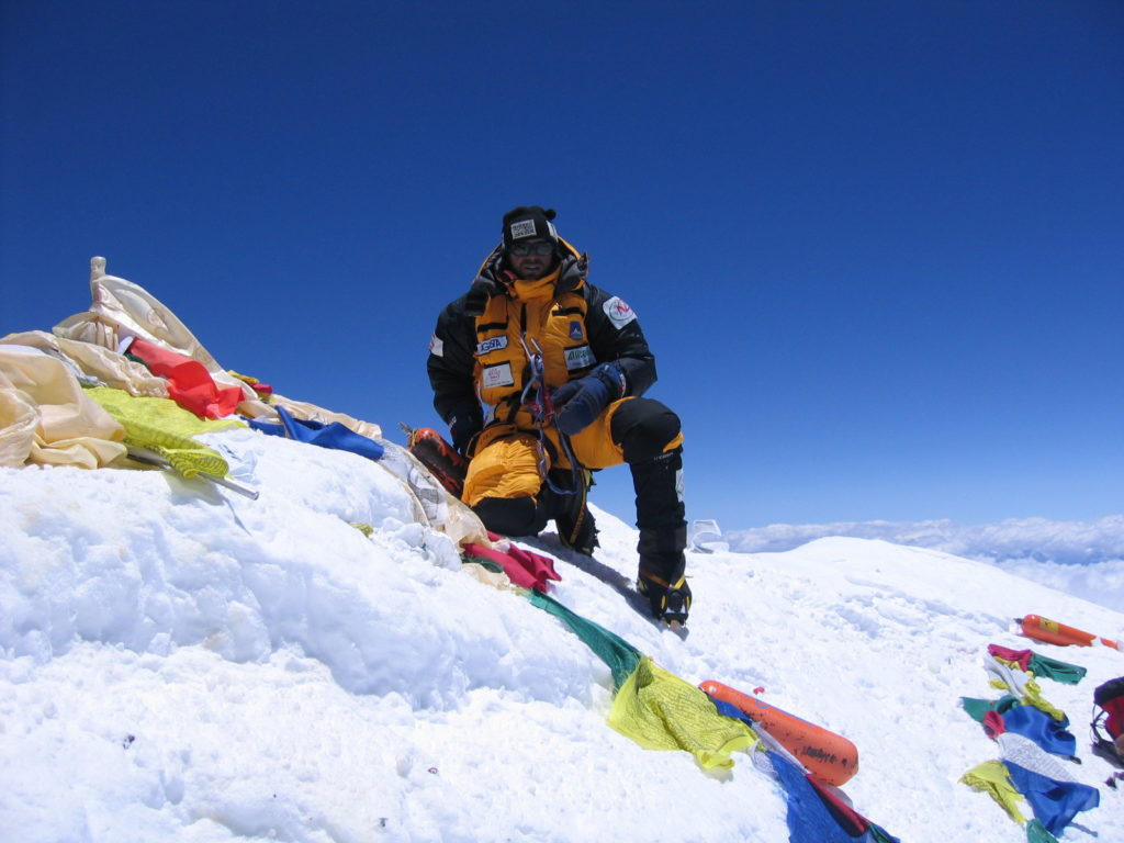 Karl Unterkircher - Spedizione EvK2CNR - Everest