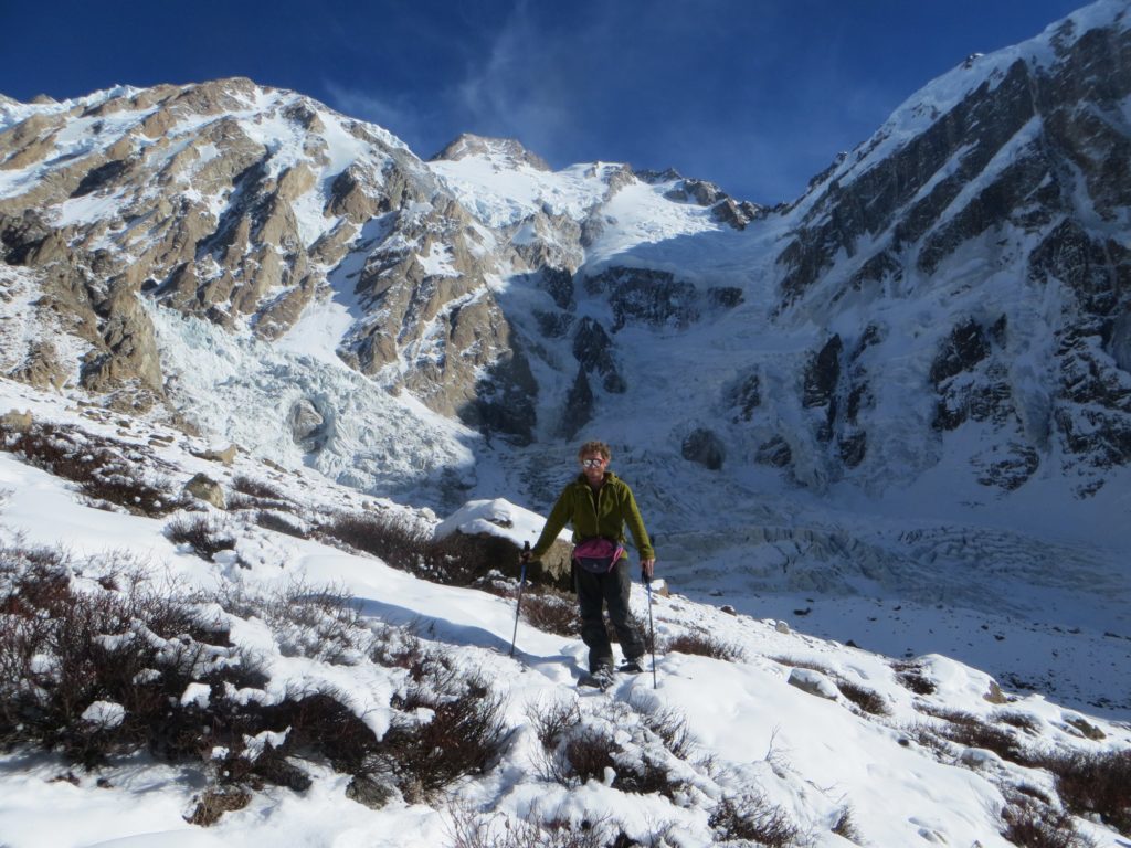 Tomek Mackiewicz al campo base del Nanga Parbat (foto @ Tomek Czapkins Mackiewicz FB)