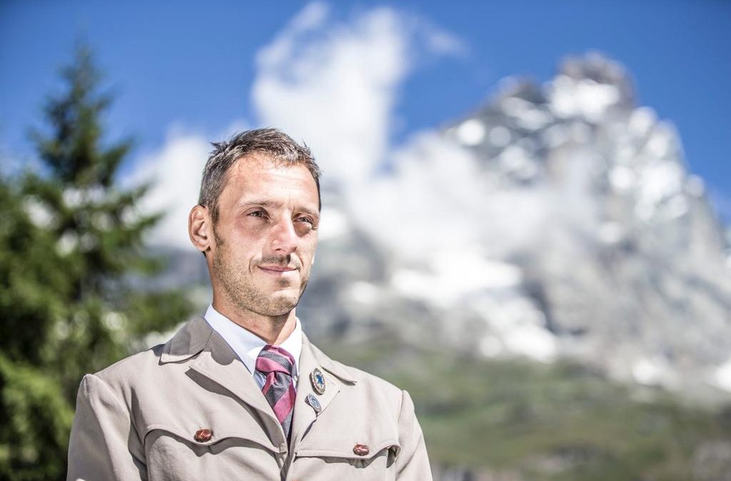 Federico Daricou. Foto Società Guide del Cervino