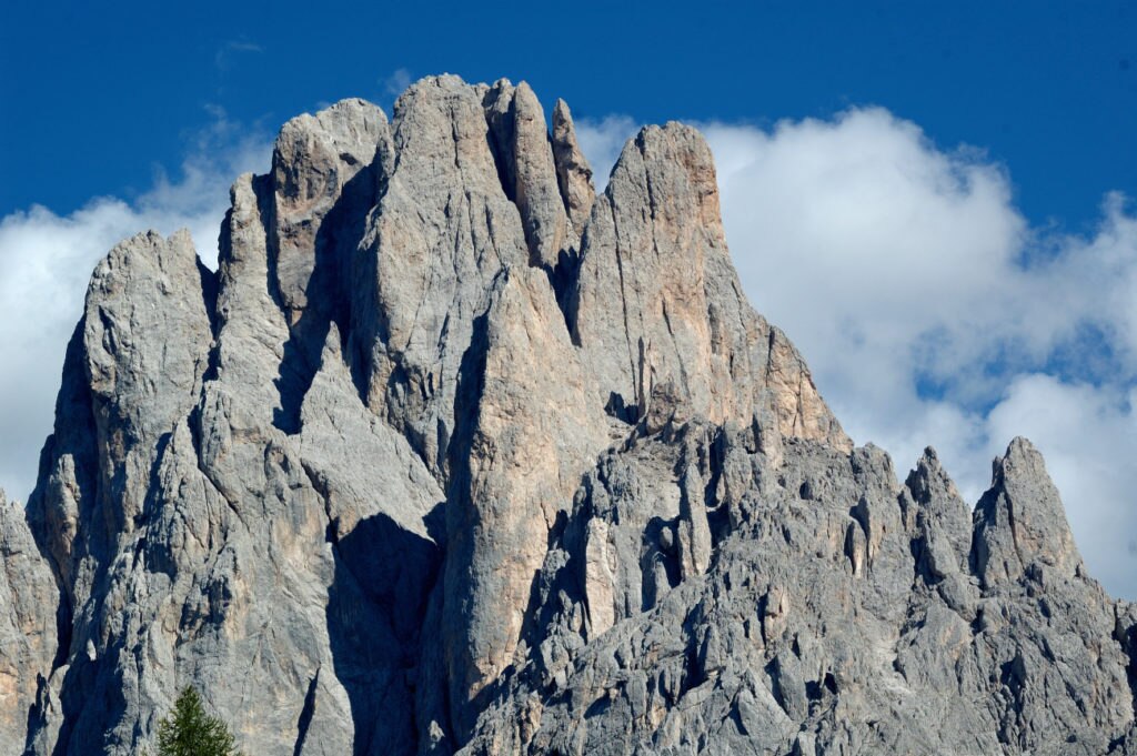 Il Sassolungo dal Monte Pana