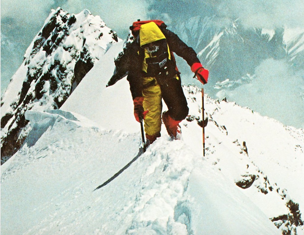Gianni Calcagno in salita