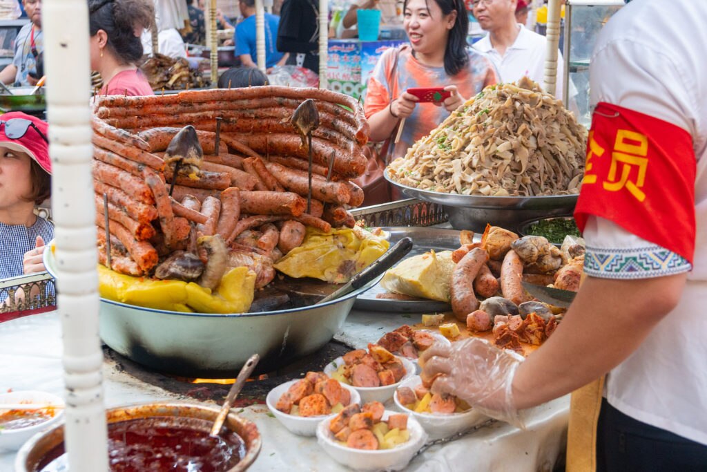 Mercato di Kashgar, Cina