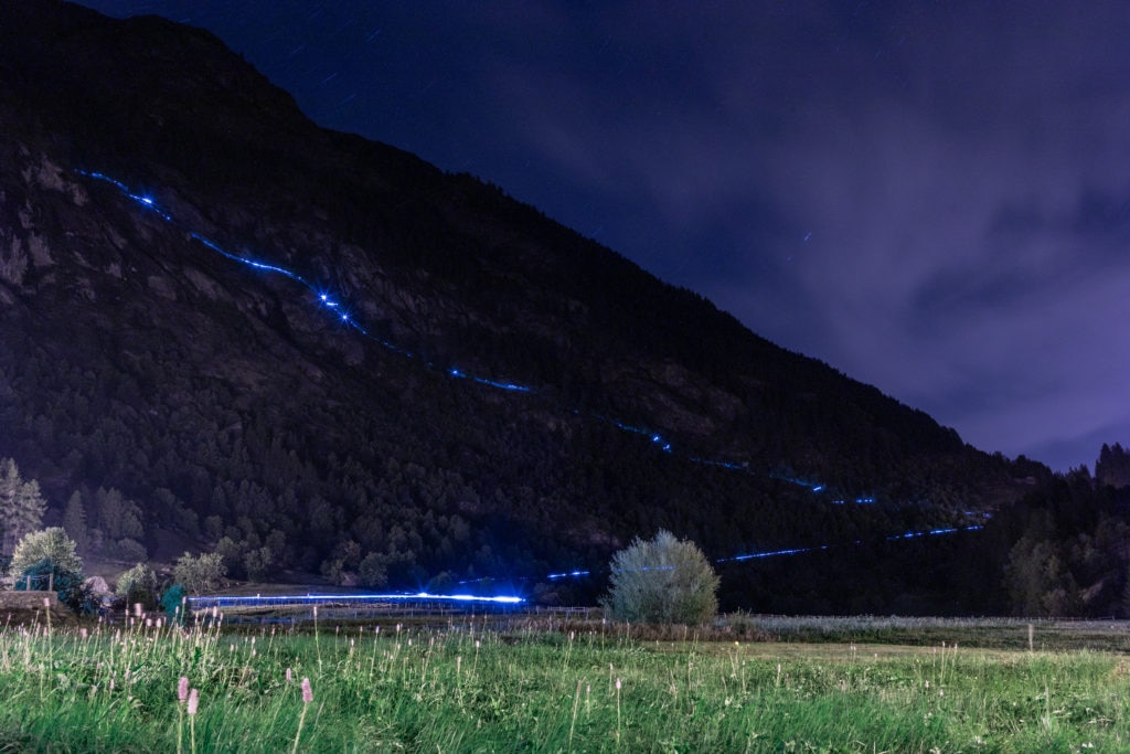 Tor 2018, arrivo a Planaval. Foto Roberto Roux