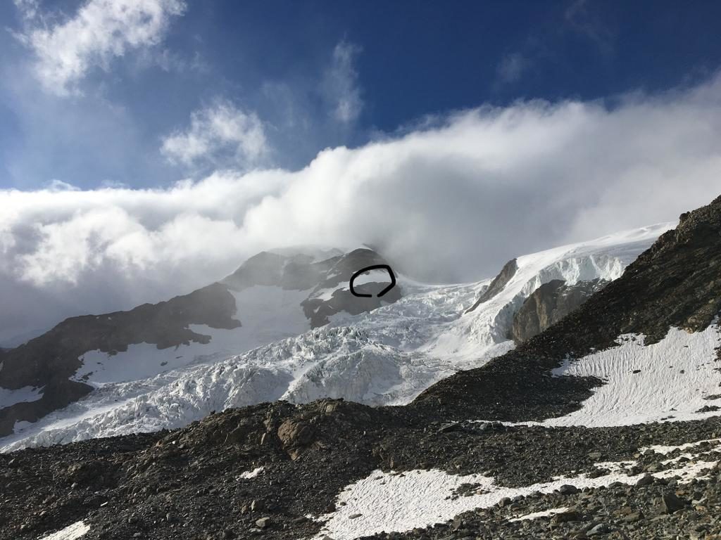 Dal naso del Lyskamm. Foto @ Soccorso Alpino Valdostano 