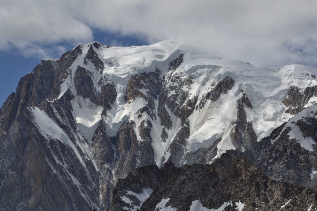 monte bianco, cresta del Brouillard