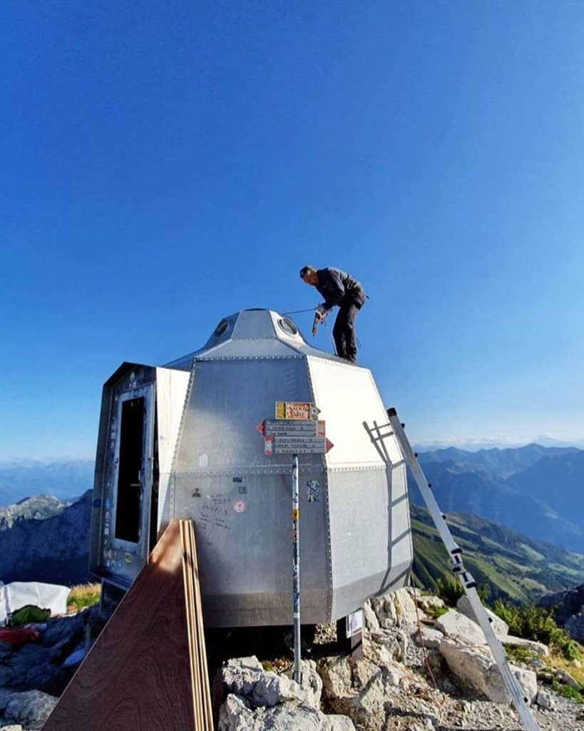 L'igloo sacro - Foto Instagram @Ragni di Lecco