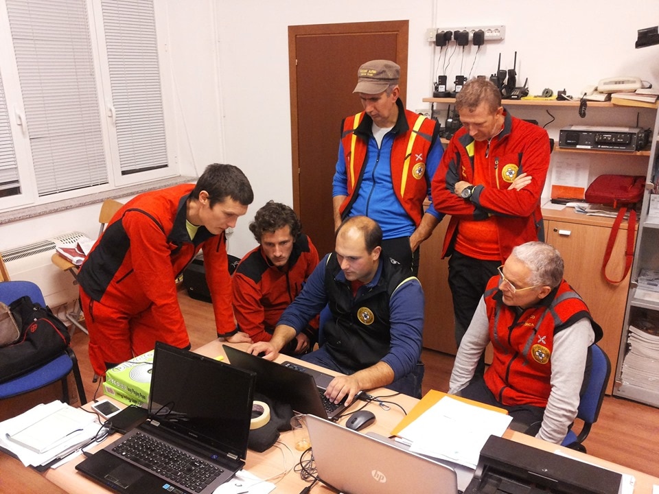 Ricerche ancora in corso sulle montagne di Sappada - Foto FB @Soccorso Alpino e Speleologico Friuli Venezia Giulia - CNSAS