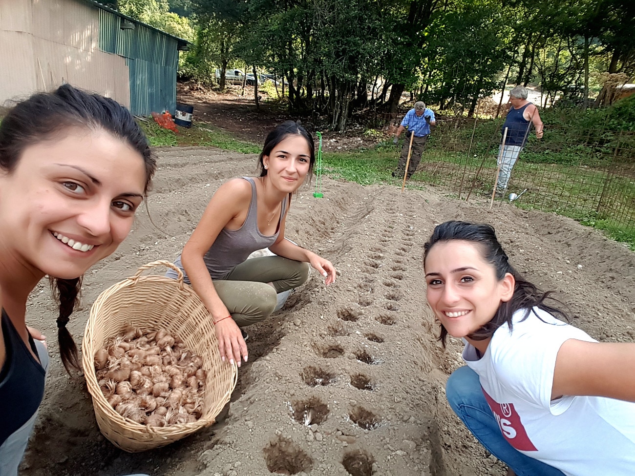 Julia, Azzurra e Fiamma Antonucci