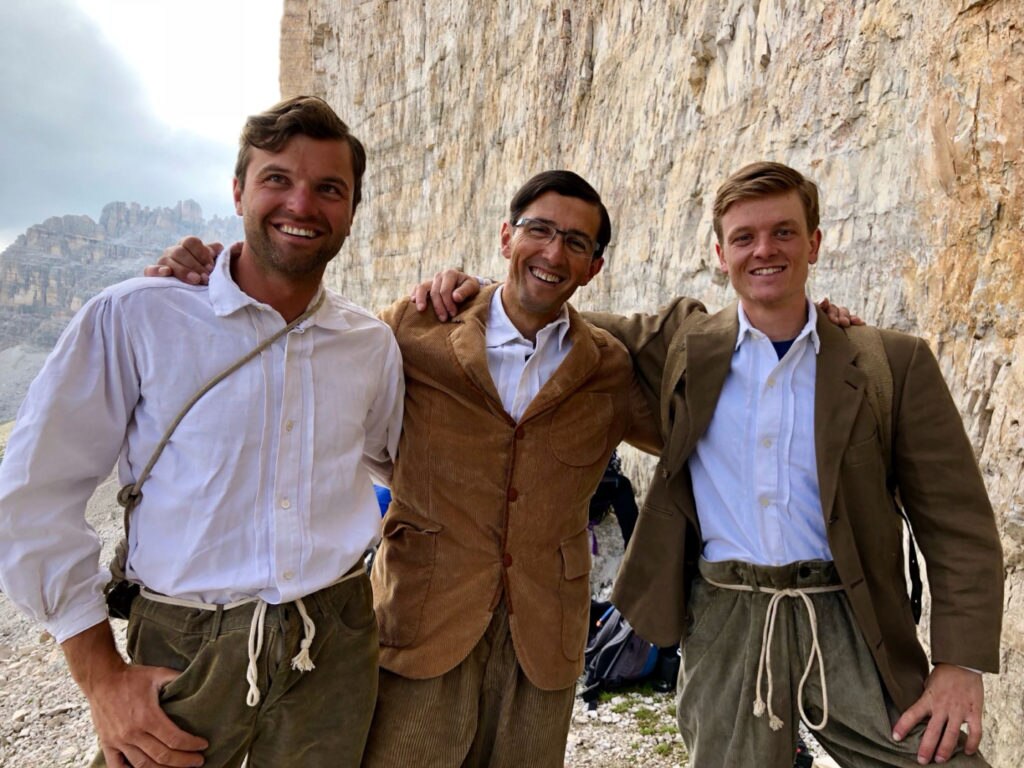 Markus Roman Oberlechner, Manfred Stuffer e Dietmar Niederbrunner (Angelo Dimai, Emilio Comici, Giuseppe Dimai)