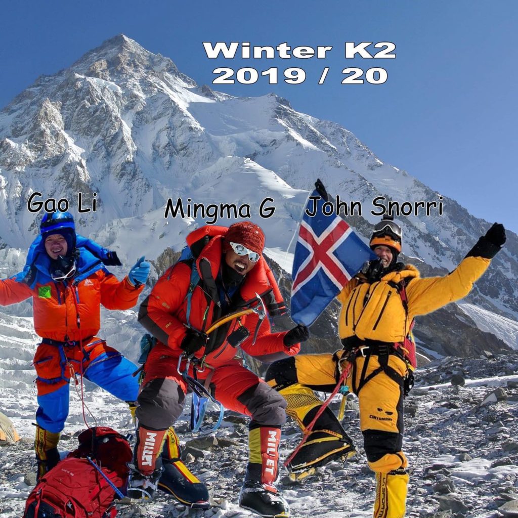 La squadra di Mingma G. Sherpa. Foto @ Mingma G. FB