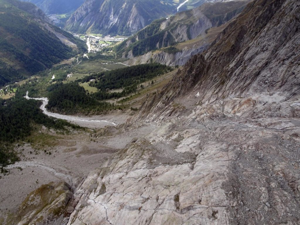 Il ghiacciaio Planpincieux