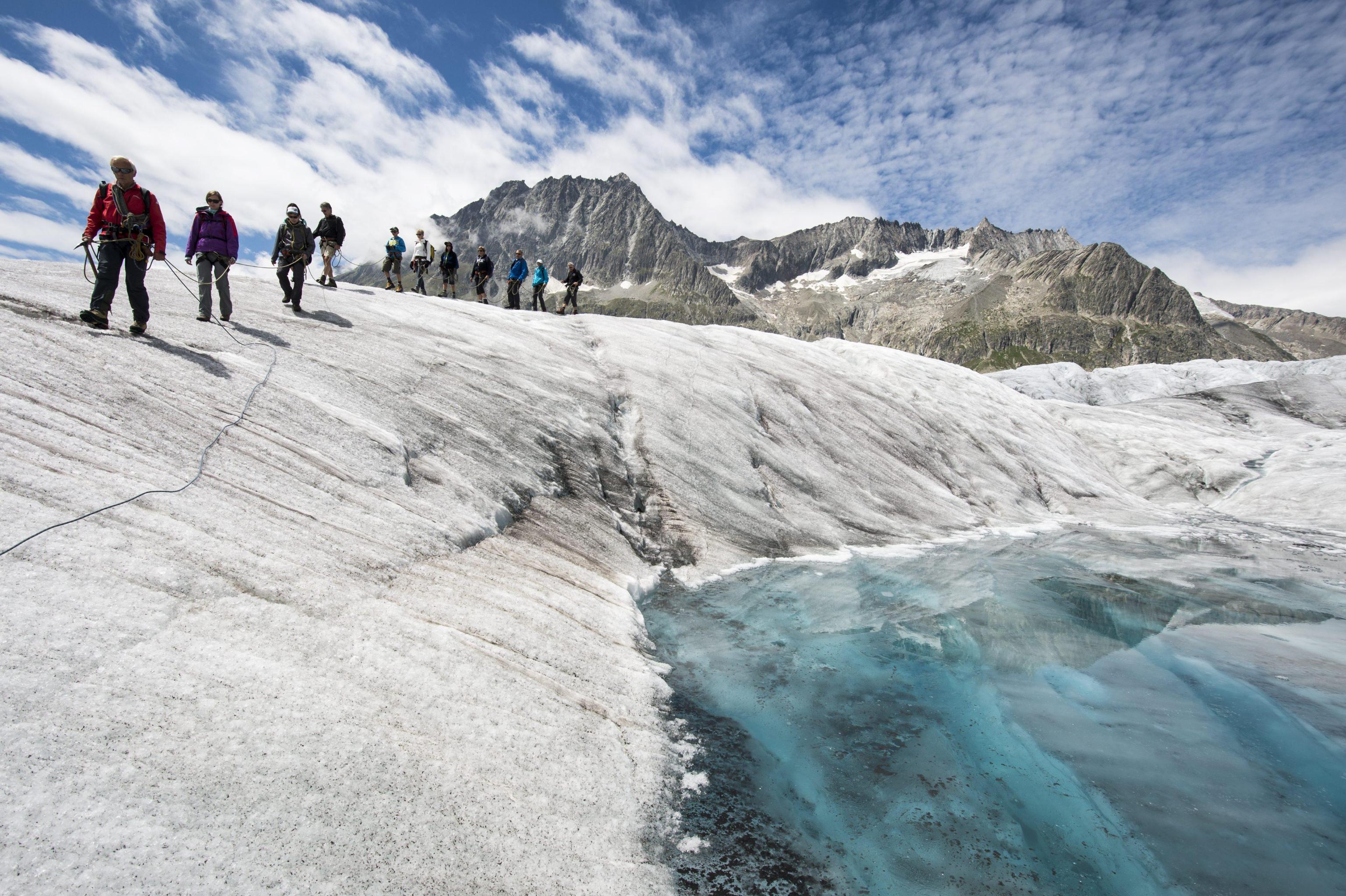 aletsch, ghiacciaio