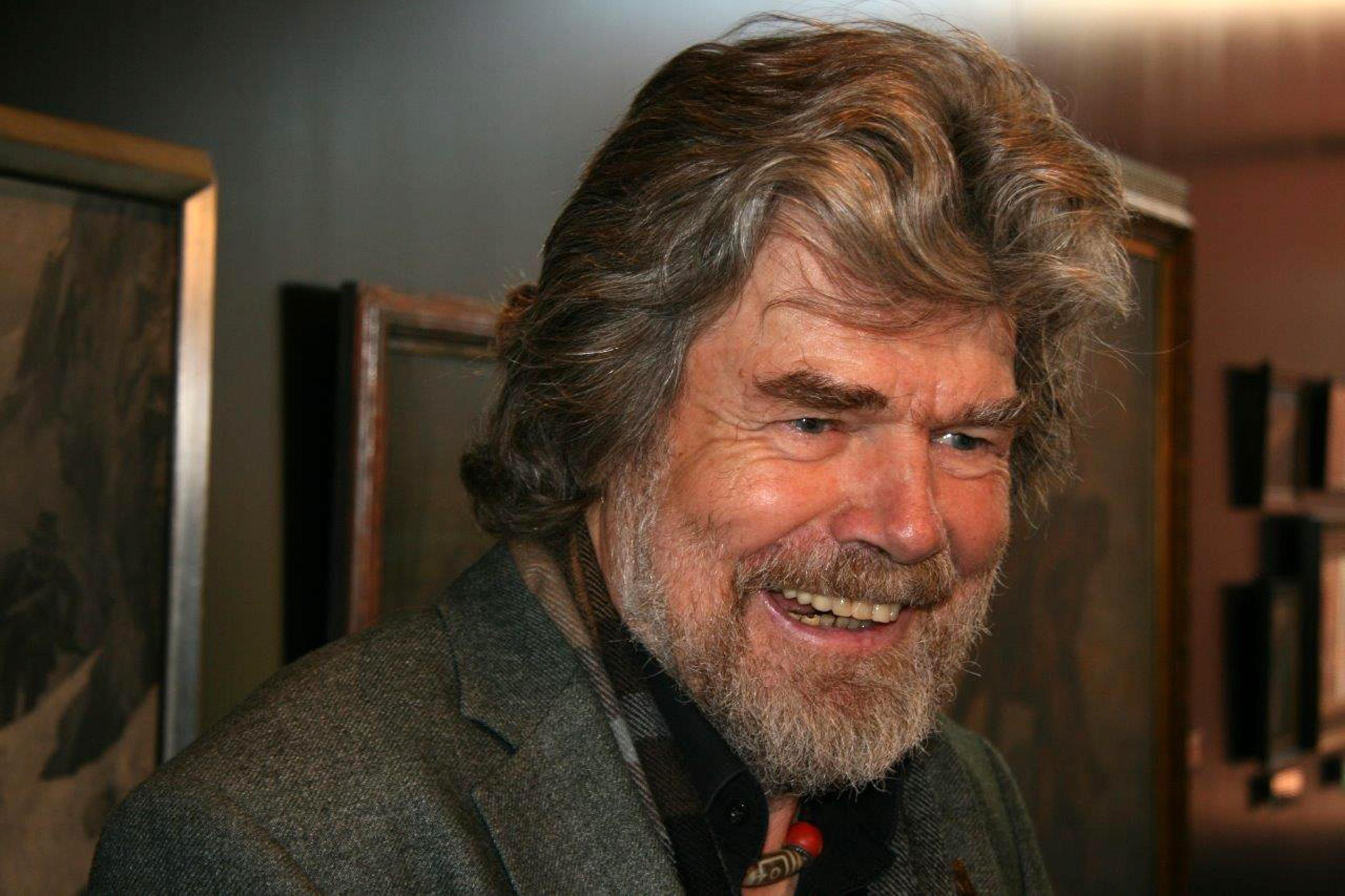 Reinhold Messner. ANSA/STEFAN WALLISCH