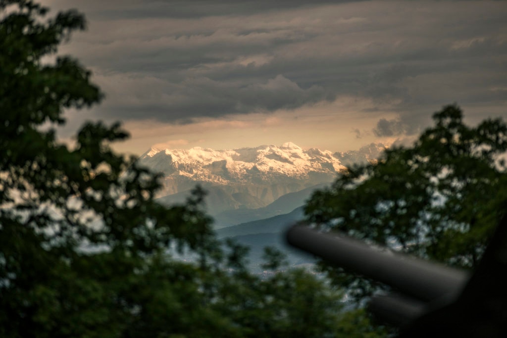 Le Alpi Giulie il giorno della partenza © Michele Lotti