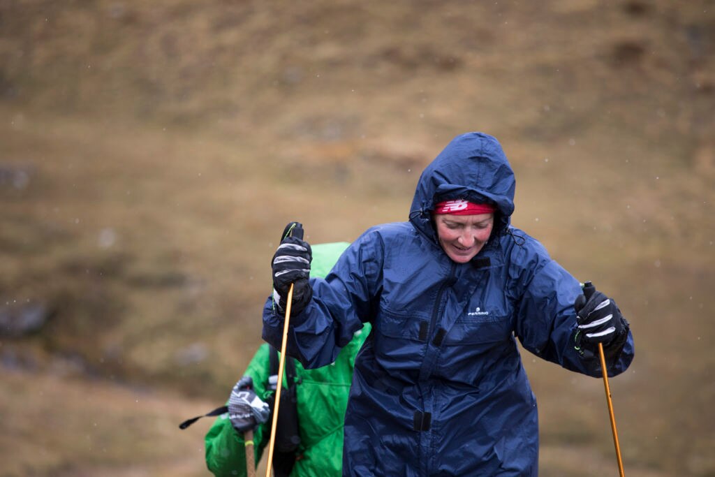 Tor 2017 giorno 5. Alice al Rifugio Champillon. Foto Pierre Lucianaz
