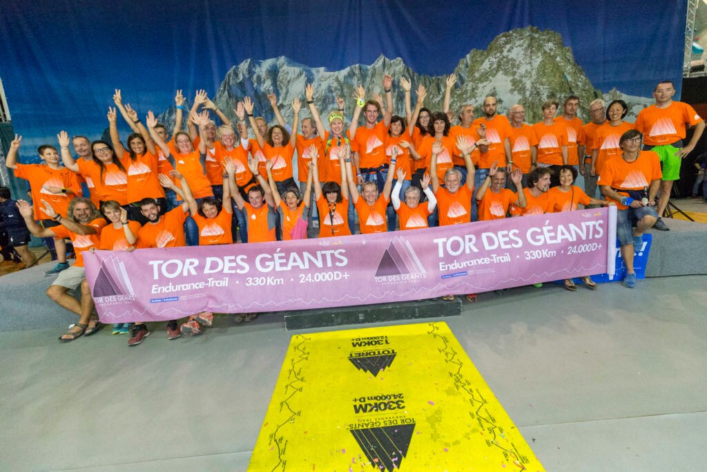 Tor 2018 giorno 8. Courmayeur premiazioni volontari. Foto Alexis Courthoud.