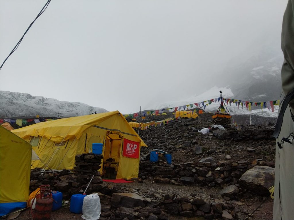 Campo Base del Manaslu - Foto @Nico Valsesia