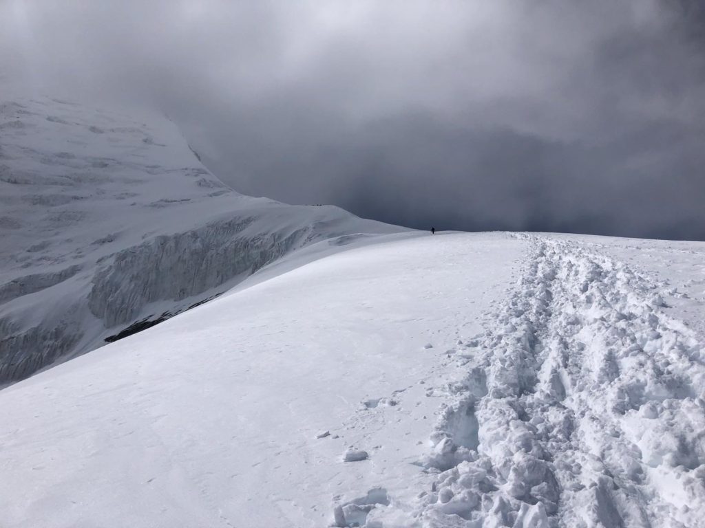 La via verso C2 - Foto Moeses Fiamoncini