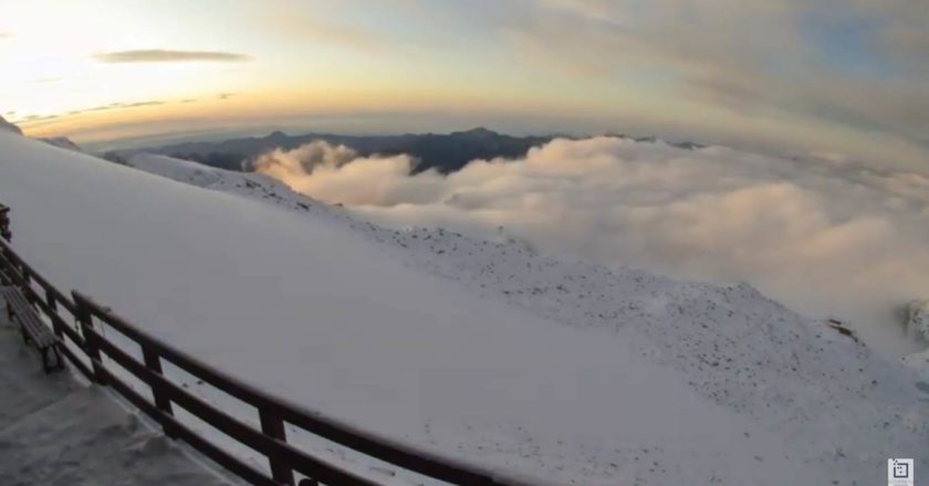 neve, capanna gnifetti