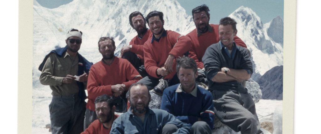 La squadra della spedizione del 1958 al Gasherbrum IV