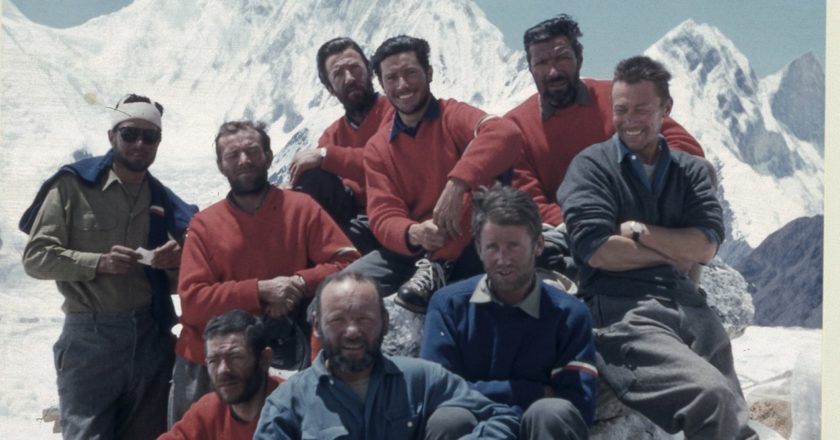 La squadra della spedizione del 1958 al Gasherbrum IV