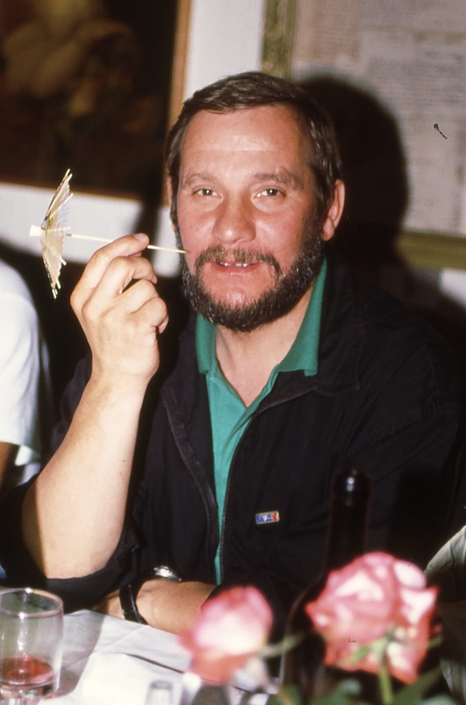 Kukuczka a Trento 2 giugno 1989. Foto Mario Corradini