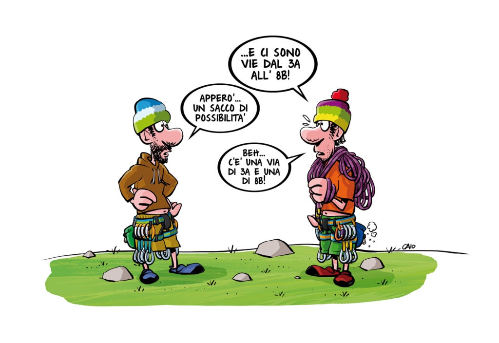 Una delle vignette raccolte in "Ancora qui senza divertirci!"