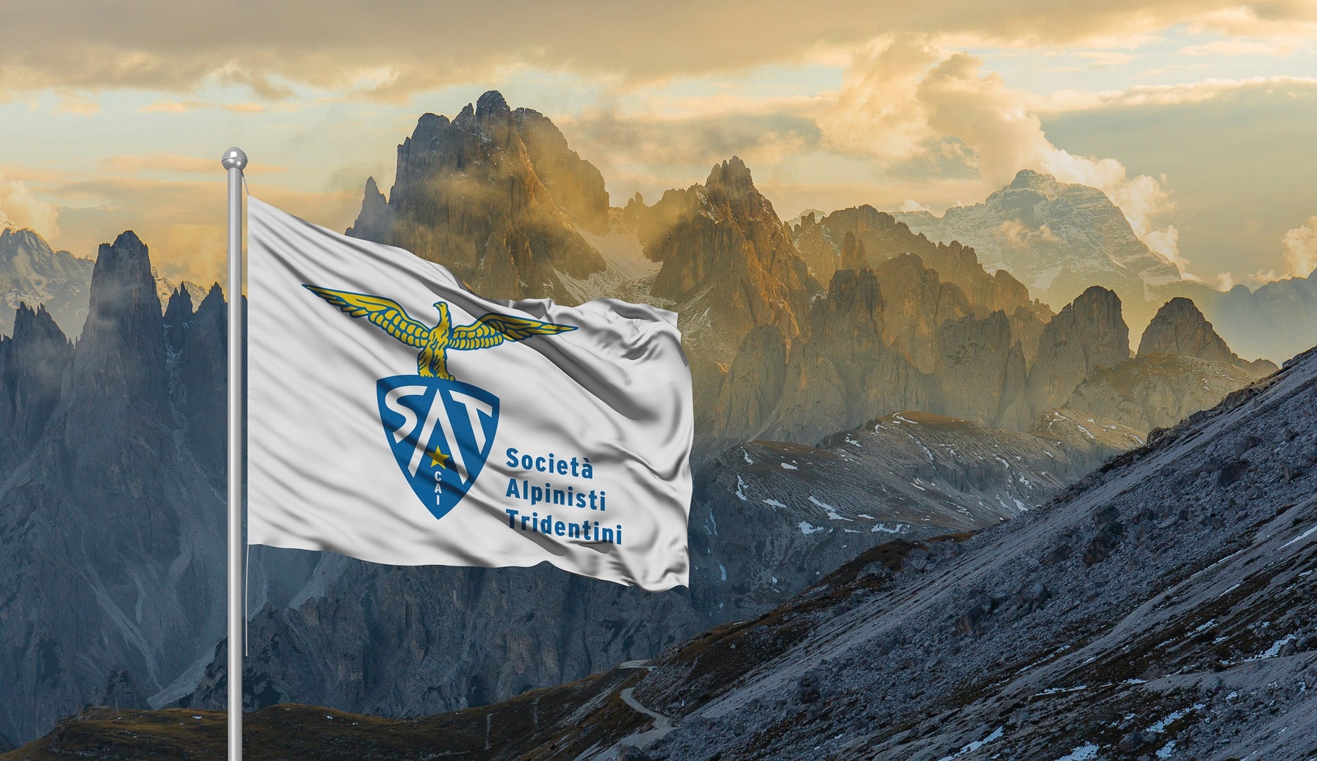 L'immagine promozionale della SAT per il nuovo logo