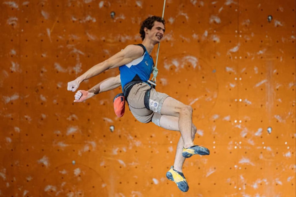 Grande soddisfazione per Adam Ondra, che conquista finalmente il primo posto agli Europei di Arrampicata Lead - Foto FB @Adam Ondra