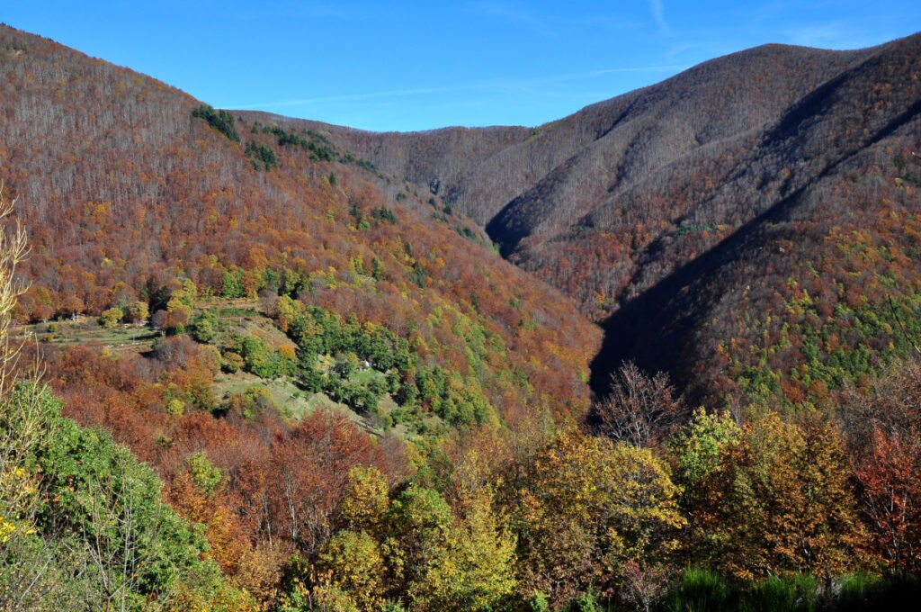 Ai piedi del Monte Prado (Toscana)