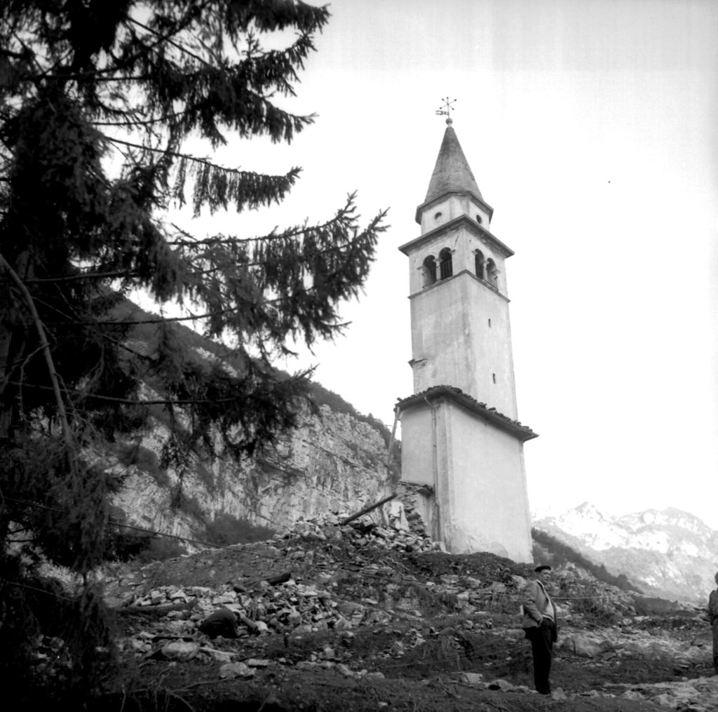 Longarone dopo il disastro del Vajont