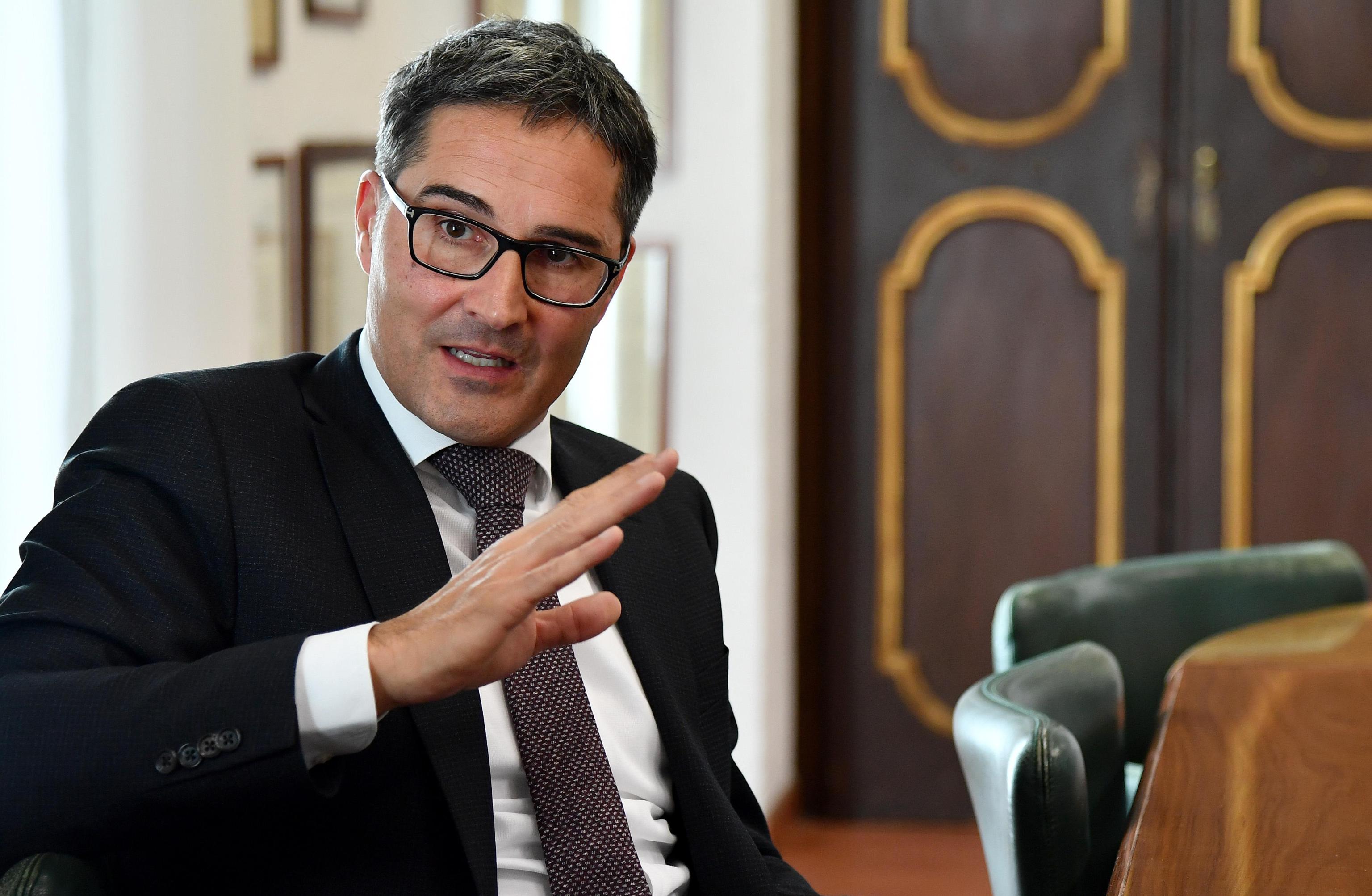 Il presidente della Provincia autonoma di Bolzano Arno Kompatscher. Foto @ ANSA / ETTORE FERRARI