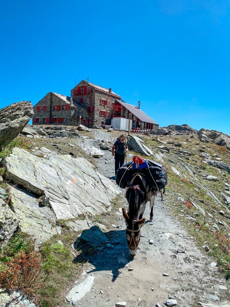 Il rifugio Quintino Sella al Monviso. Foto Alberto Avalis