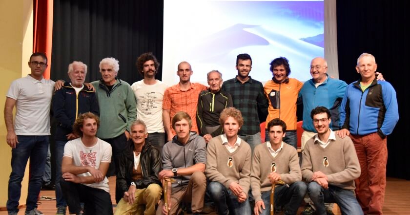 La serata del premio Stile Alpino. Foto Giancarlo Airoldi