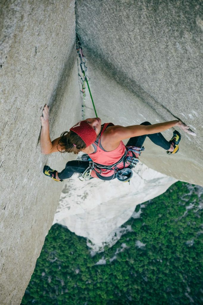 Su Pre Muir wall, El Capitan. Foto Jacopo Larcher