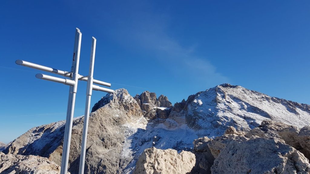 corno piccolo, croce di vetta