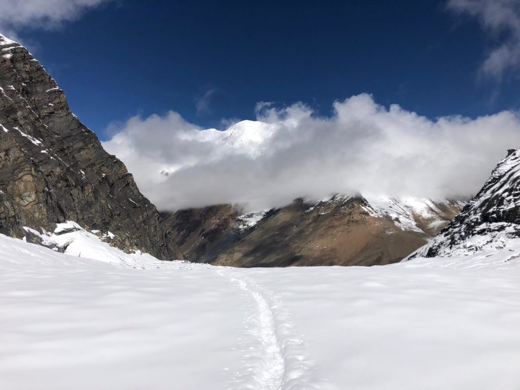 Discesa tra C1 e CB - Foto Moeses Fiamoncini